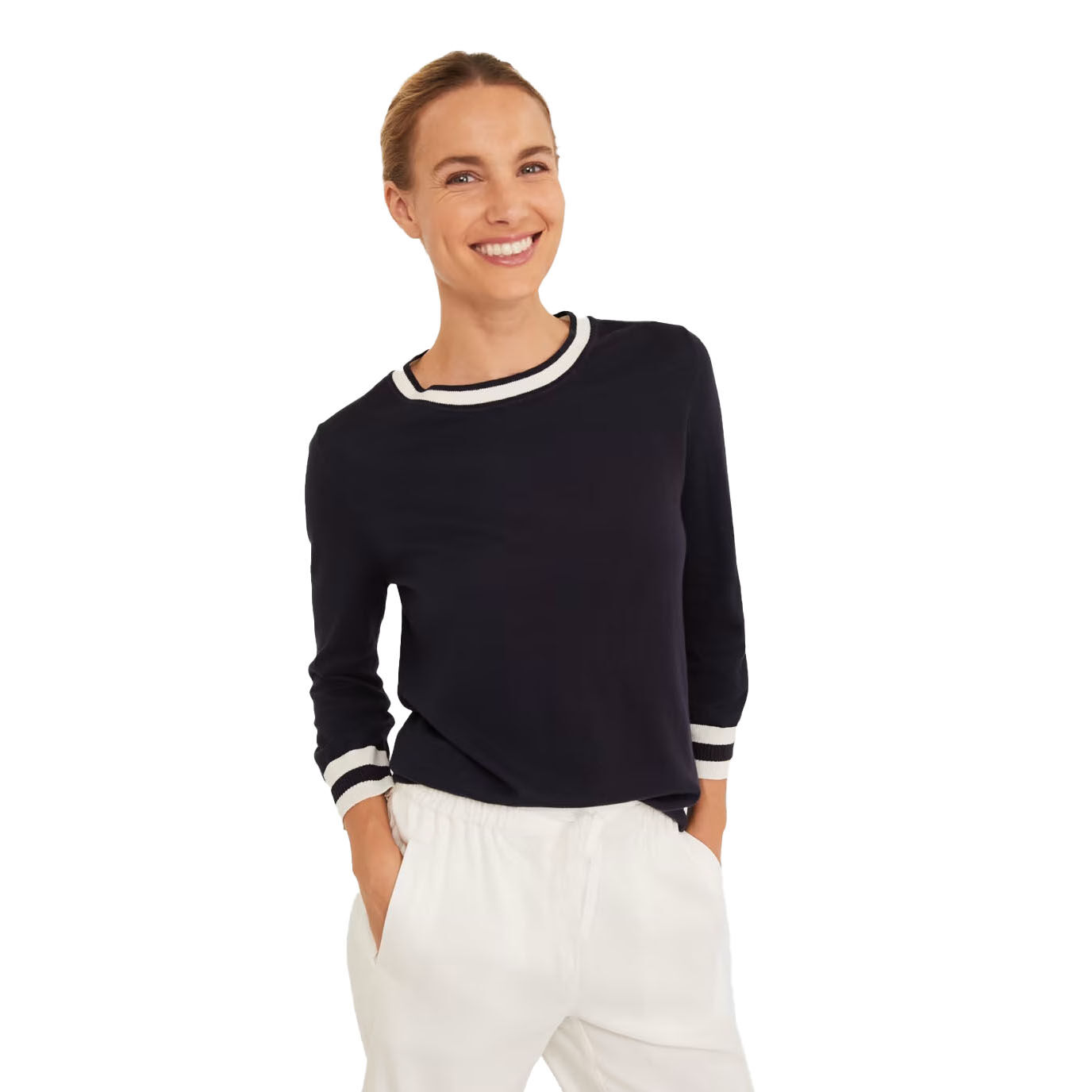 Sportscraft Alphine 3 4 Slv Knit Ballantynes Department Store
